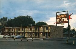 Galaxy Motel Rochester, MN Postcard Postcard Postcard