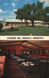 Lavender Inn, Faribault, Minnesota Postcard