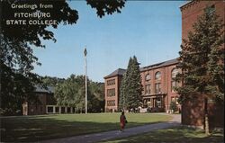 Fitchburg State College Postcard