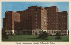 Veterans Administration Hospital Postcard