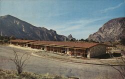 Motel Chisos Mountain Lodge Postcard