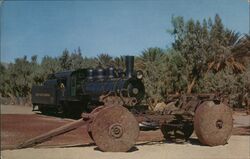 Locomotive of the Death Valley Ralilroad California Postcard Postcard Postcard