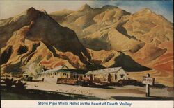 Stove Pip Wells Hotel Death Valley, CA Postcard Postcard Postcard