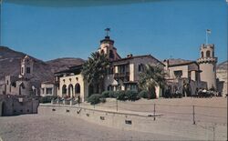 Scotty's Castle Death Valley, CA Postcard Postcard Postcard