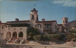 Scotty's Castle Death Valley, CA Max Mahan Postcard Postcard Postcard