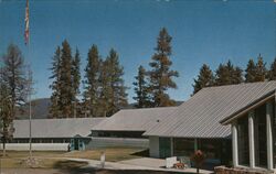 Big Bear Lake, California Elementary School Postcard