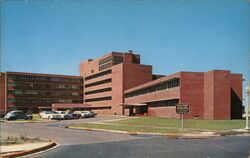 New and Modern Baptist Memorial Hospital Postcard