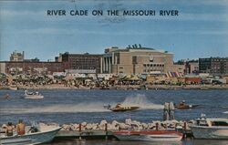 River Cade of the Missouri River Sioux City, IA Postcard Postcard Postcard