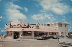 Laura's Fudge Shop Wildwood, NJ Postcard Postcard Postcard