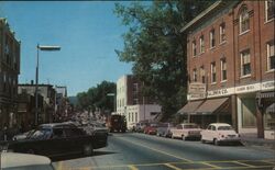 General Street Scene Postcard