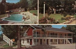 Oxen Yoke Motel Postcard