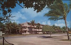 Kwajalein Missile Range, The "Sands" Bachelor Quarters Postcard