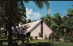 Island Memorial Chapel for Protestant and Catholic Religious Services Postcard