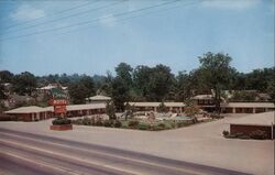 The Cascafdes Motel Chattanooga, TN Postcard Postcard Postcard