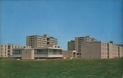 New Women's and Men's Dormitories, University of Missouri Postcard