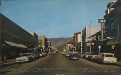 Street View of San Luis Obispo Postcard