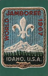 Boy Scout 1967 Jamboree Patch Idaho Boy Scouts Postcard Postcard Postcard