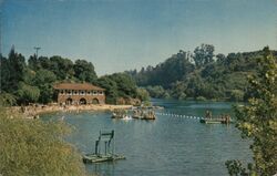 Lake Temescal Regional Park Oakland, CA Postcard Postcard Postcard