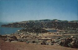 Picturesque town across the Golden Gate bridge Belvedere, CA Postcard Postcard Postcard