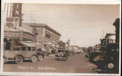 Fourth street Postcard