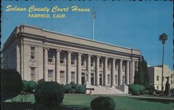 Solano County Court House Postcard