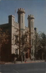 Yuba County Court House Postcard