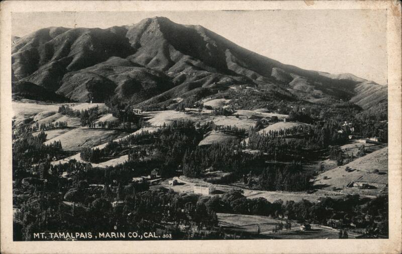 Image Download - Mt. Tamalpais Mill Valley, CA Postcard