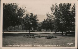 Gyro Park & Courth House Postcard