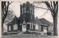 First Methodist Church Postcard