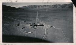 Aerial View of Stove Pipe wells Hotel Death Valley National Park California Postcard Postcard Postcard