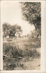 Bathing at El Reyo Postcard