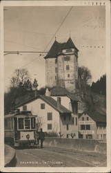 Valangin - La Chateau. 13004 Postcard