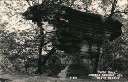 Pivot Rock in the Ozarks Postcard