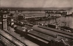 La Gare Maritime Algiers, Algeria Africa Postcard Postcard Postcard