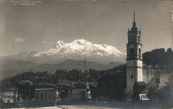 Iztaccihuatl Tlalmanalco Postcard