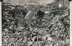 Hollywood from the Air California Postcard Postcard Postcard