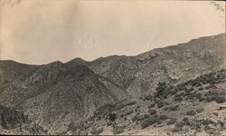 California Mountains Postcard