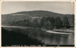 Bull Mountain at Bull Shoals Dam Postcard