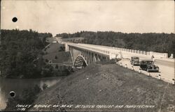 Cooley Bridge Manistee, MI Postcard Postcard Postcard