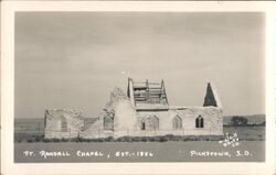 Fort Randall Chapel Pickstown, SD Postcard Postcard Postcard