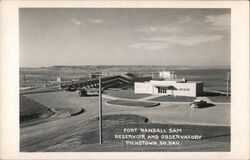 Fort Randall Dam Reservoir and Observatory Pickstown, SD Postcard Postcard Postcard