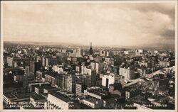 View from City Hall Looking South Los Angeles, CA Hoffman Photo Service Postcard Postcard Postcard