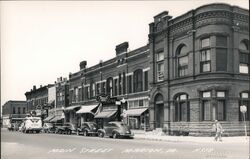 Main Street Marion, IA Postcard Postcard Postcard