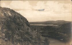 Beech Cliffs, Echo Lake, Somes Sound Mount Desert Island, ME Postcard Postcard Postcard