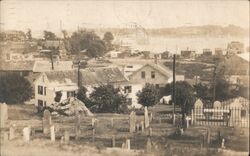 View from Old Burial Hill Marblehead, MA Postcard Postcard Postcard