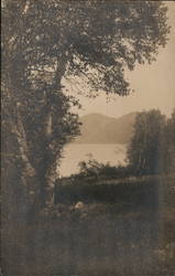 Jordan Pond and Bubbles Postcard