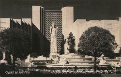 Court of Pacifica Golden Gate International Exposition 1939 California 1939 Golden Gate International Exposition (GGIE) Moulin P Postcard