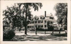 Exterior of Fitzwilliam Inn Postcard