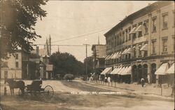 Main Street St. Johnsbury, VT Postcard Postcard Postcard