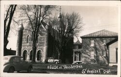 Eglise et Presbytere Postcard